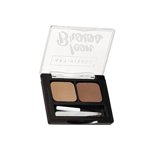 Тени для бровей `ART-VISAGE` ICON BROWS двойные монохромные тон 101 ...