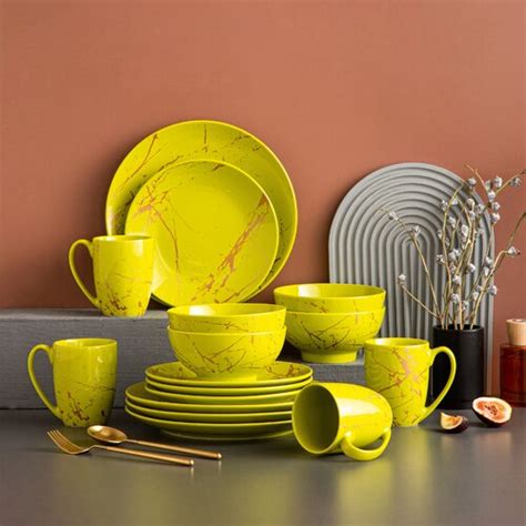 Lovecasa Sweet Series 16 Piece Dinnerware Set Service For 4 And Reviews