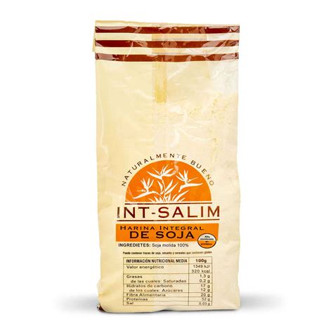 Harina De Soja Integral Int Salim 500 Gr Vivo Natural