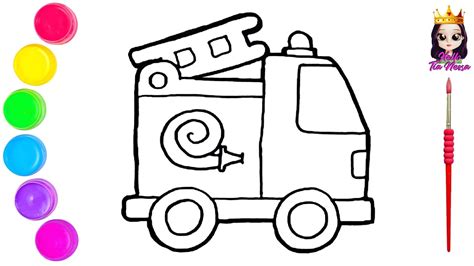 Desenho De Carro De Bombeiro - 🚒 COMO DESENHAR UM CAMINHÃO DE BOMBEIROS | CAMINHÃO DE BOMBEIRO | CARRO ...