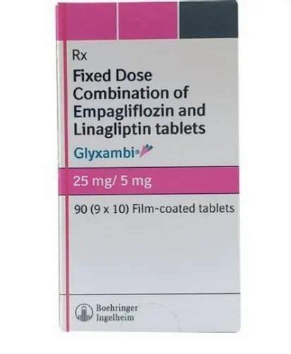 Glyxambi Mg Mg Tablet Boehringer Ingelheim Tablets In Strip