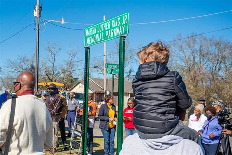 New Iberia Street Becomes Martin Luther King Jr Memorial Parkway