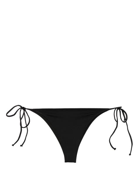 MC2 Saint Barth Marielle Side Tie Bikini Bottoms Black FARFETCH UK