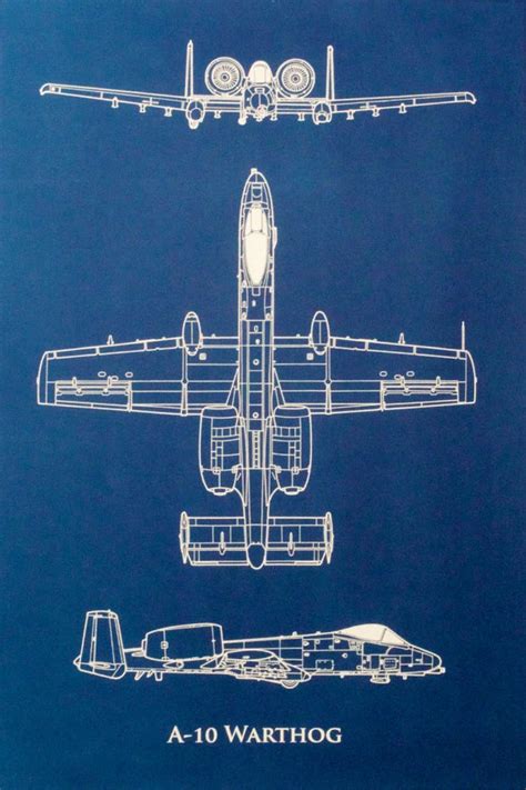 A 10 Warthog Blueprints