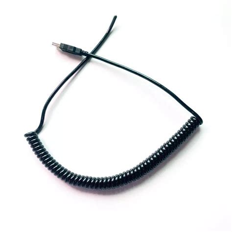 Extension Spring Cables Spiral Coiled Wire Cable Spiral Power Cord With Usb Connector China