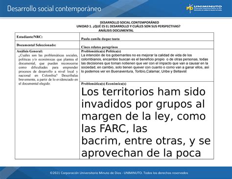 Uni1 act4 ana doc 1 cuadro DESARROLLO SOCIAL CONTEMPORÁNEO UNIDAD