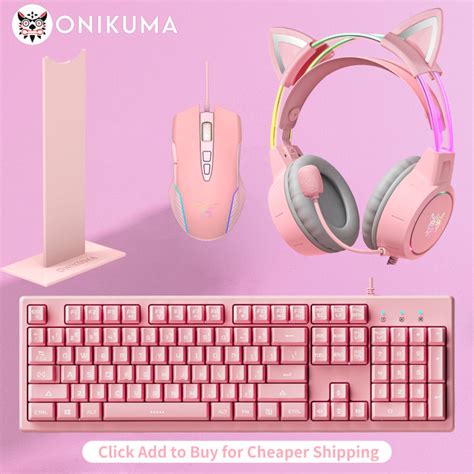 Onikuma Gaming Headphones Esports Package With Dynamic Rgb Light