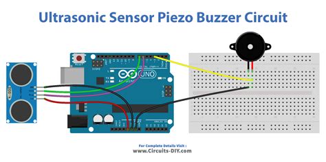 Wiring Diagram For A Ultrasonic Sensor With Buzzer Hc Sr U