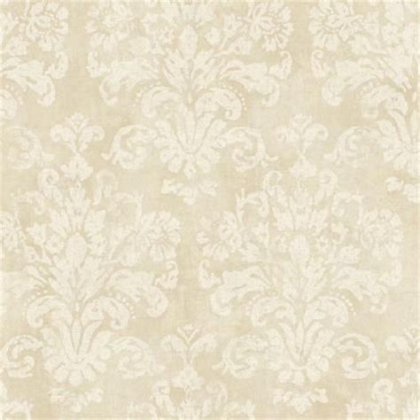 255743 Windermere By York Beige Evelyn Damask Wallpaper