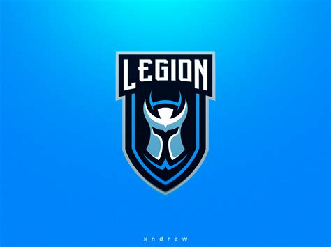 legion logo  xndrew  dribbble