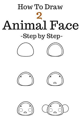 how to draw an animal face