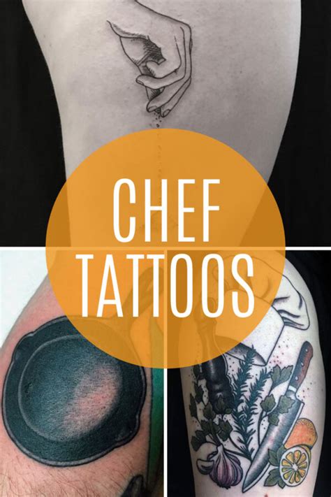 Mouth Watering Chef Tattoos Designs Tattoo Glee