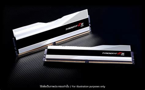 48GB 24GBx2 DDR5 6000MHz RAM หนวยความจำ G SKILL TRIDENT Z5 RGB