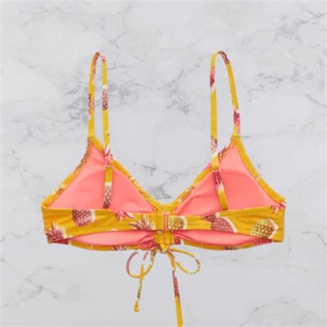 Aerie Swim New Aerie Pineapple Bikini Set Poshmark