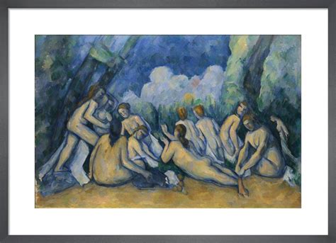 Bathers Les Grandes Baigneuses Art Print By Paul Cezanne King