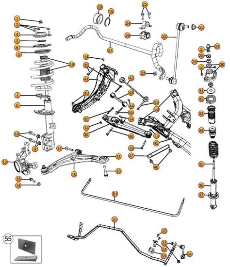 Visual Guide Jeep Compass Body Parts Breakdown