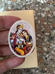 MMTC PAMP Radha And Lord Krishna 999 9 31 1 Gm Silver Coin Amazon