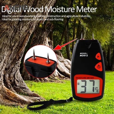 Buy Md812 Digital Wood Moisture Meter With Lcd Display