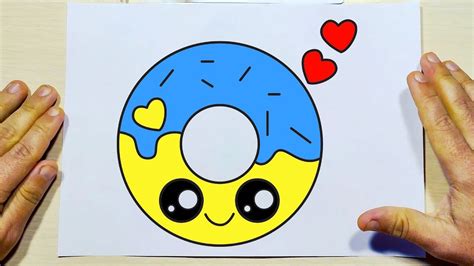 Donut Drawing, Cute Donuts, Easy Drawings, The Creator