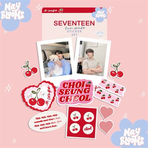 CLEARANCE SALE Seventeen Sticker Seventeen Waterproof Sticker Kpop