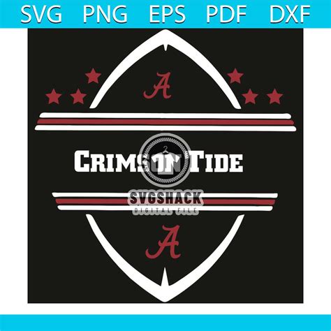 Alabama Crimson Tide Logo Svg Sport Svg Alabama Crimson Ti Inspire