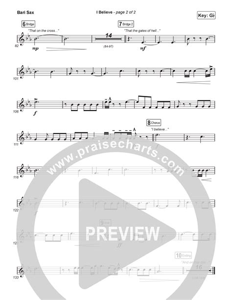 I Believe Choral Anthem Satb Bari Sax Sheet Music Pdf Charity Gayle Arr Luke Gambill