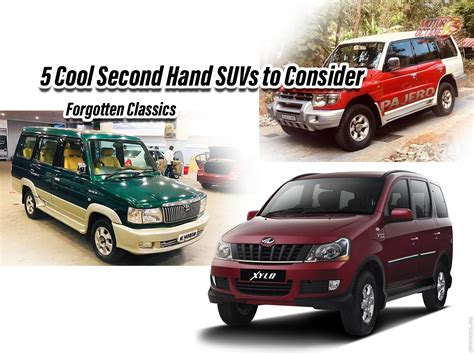 5 Cool Second Hand SUVs to Consider » MotorOctane