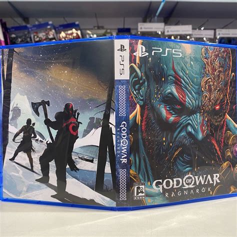 Эксклюзивная обложка для диска, игра God of War Ragnarok PS5 - купить с ...