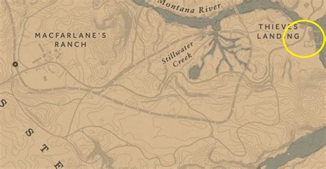 Red Dead Redemption 2 gang hideouts map – all gang hideouts areas