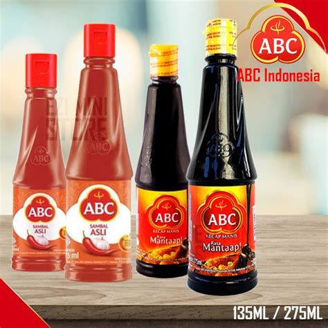 Abc Sos Sambal Asli Ml Ml Product Indonesia Abc Kecap Manis