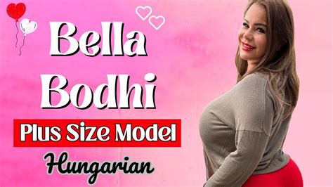 Bella Bodhi 🇺🇸 Hungarian Gorgeous Curvy Plus Size Fashion Model