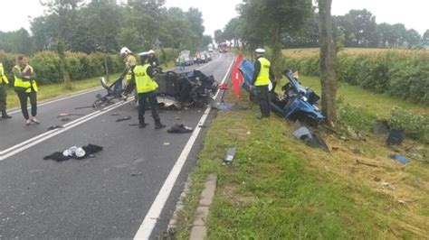 Śmiertelny wypadek na trasie Giżycko Węgorzewo Giżycko info