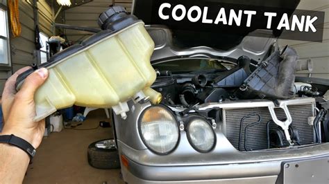 How To Remove And Replace Coolant Overflow Bottle Reservoir Tank On