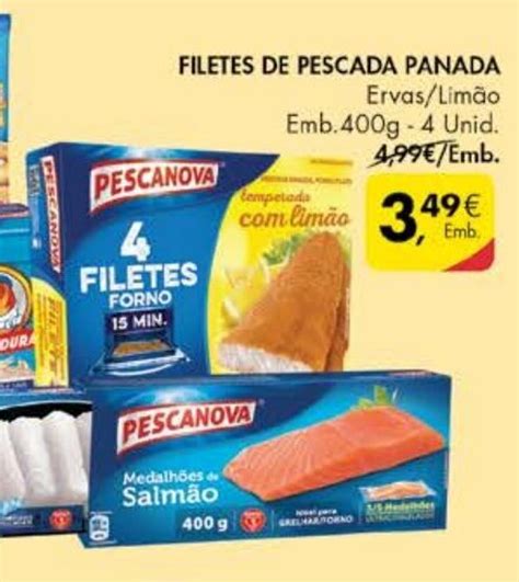 Promo O Filetes De Pescada Panada G Unid Em Pingo Doce