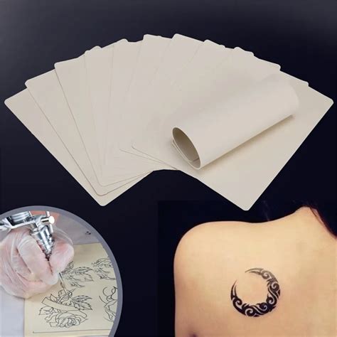 Feuille De Peau Vierge Unie Pour La Pratique Du Tatouage Kit D