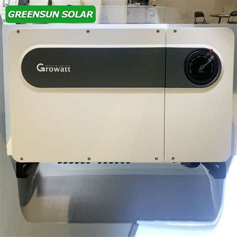 Growatt High Efficiency Max 100ktl3 LV 100kw 110kw 125kw On Grid Tied