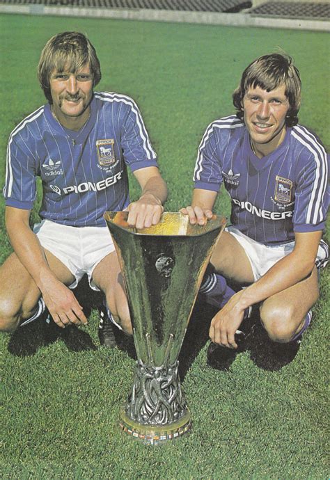 July 1981 Ipswich Town Dutch Midfield Duo Frans Thijsen And Arnold