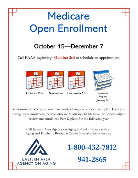 Medicare Open Enrollment Eastern Agency On Aging