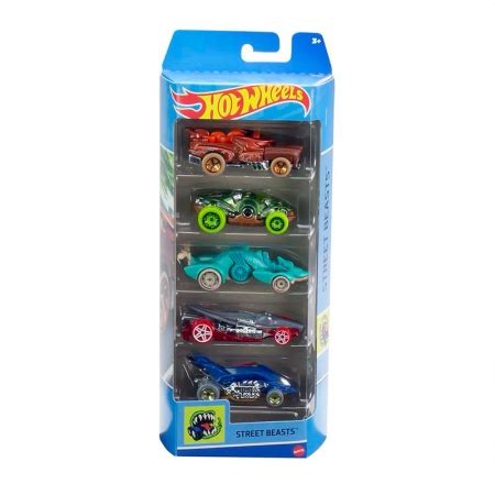 Pacote Hot Wheels Street Beasts Dor Mi Brinquedos