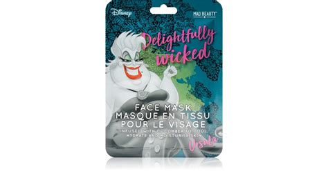 Mad Beauty Disney Villains Ursula Moisturising Face Sheet Mask With