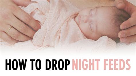 HOW TO STOP NIGHT FEEDS GET YOUR BABY SLEEPING THROUGH YouTube