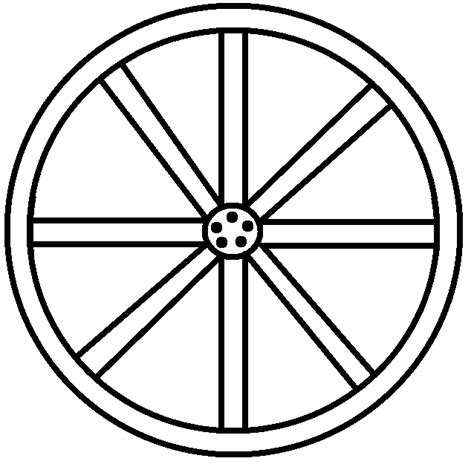 Wagon Wheel Drawing at GetDrawings | Free download