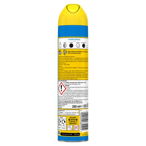 Pledge Everyday Clean Multi Surface Aerosol Classic 250 Ml One Stop