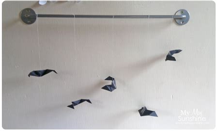 Origami Halloween bats - My May Sunshine