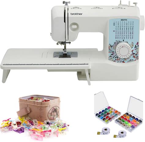 Amazon.com: Brother XR3774 Wide Table Sewing and Quilting Machine with ...