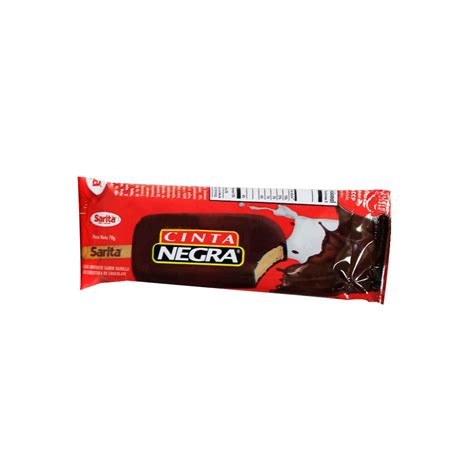 Paleta Sarita Cinta Negra 70 Gr