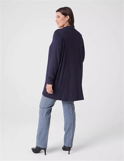 Classic Long Sleeve Double Face Rib Lanebryant