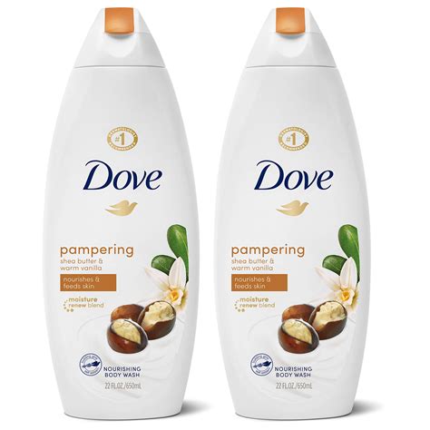 Buy Dove Pampering Body Wash Nourishes Feeds Skin Shea Butter With