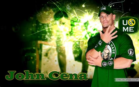 John Cena Green Shirt Wallpaper