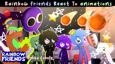 🌈🤍rainbow Friends React To Memes And Animations ~part 7 My Au 🤍 Youtube